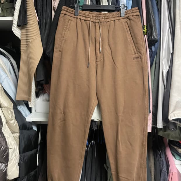 [46] 준지 juun.j 브라운 조거 스웻 팬츠