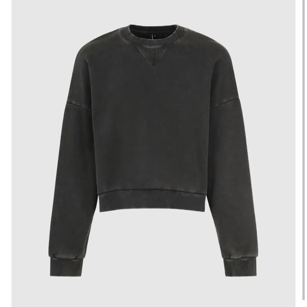 ENTIRE STUDIOS BOX CREW (WASHED BLACK)