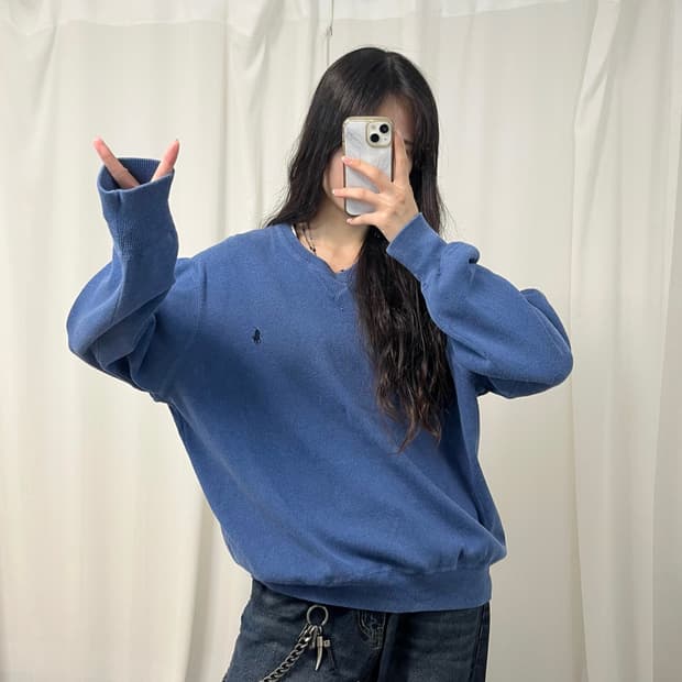 Polo Ralph Lauren sky blue knit