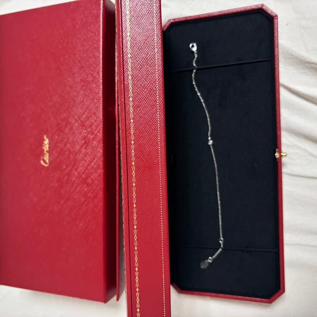 까르띠에 다무르 팔찌 xs 화이트 골드 미니 (25년도 구매)