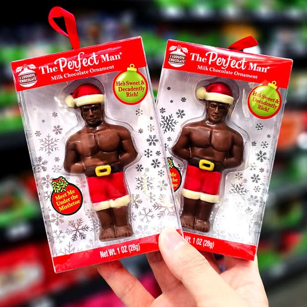 더 퍼펙트 맨 크리스마스 트리 오너먼트 밀크 초콜릿 28g
