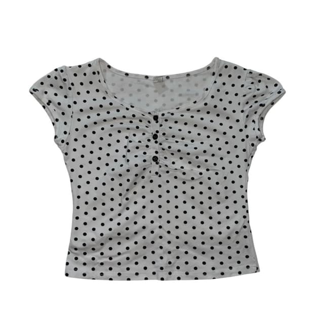Cute dot top 도트 탑