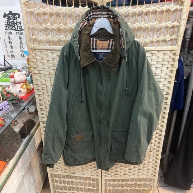 100 정품 버버리 빈티지 후드야상자켓 팝니다