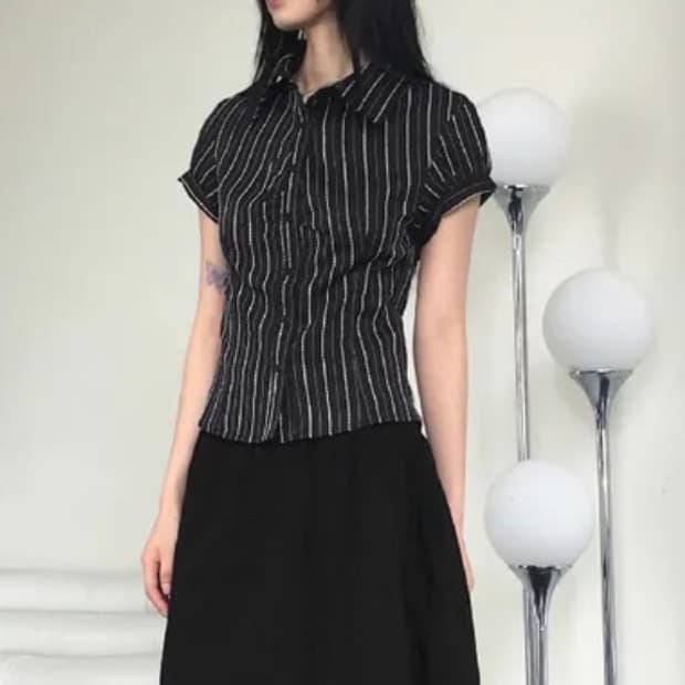 스트라이프 셔츠