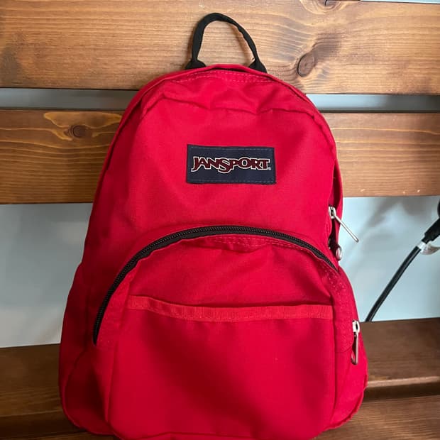 잔스포츠 미니 백팩 레드