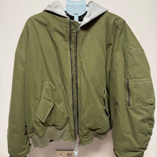 [OS] 논노드 립스탑 후디드 봄버