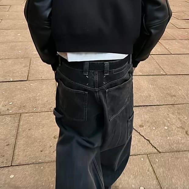 메종마르지엘라 MM1 페인터 카펜터 배기 팬츠