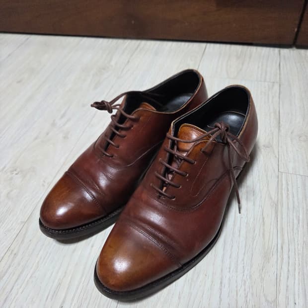 산요야마초(三陽山長) 스트레이트 팁 구두 UK7.5(260~265)