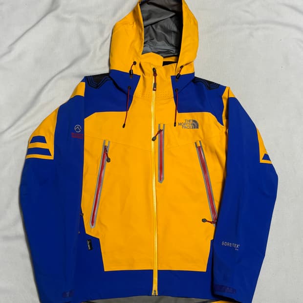 🫶🏻 노스페이스 옐로우 배색 고어텍스 바람막이🫶🏻