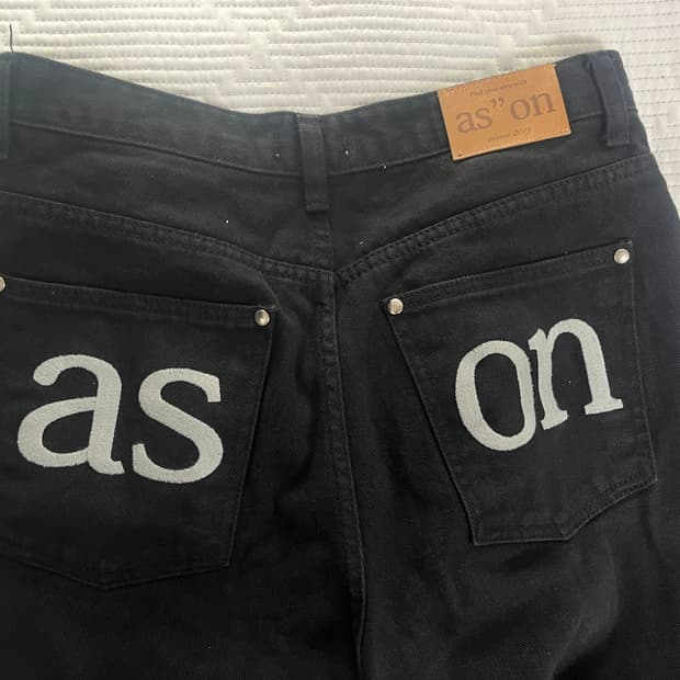 애즈온 팬츠 M