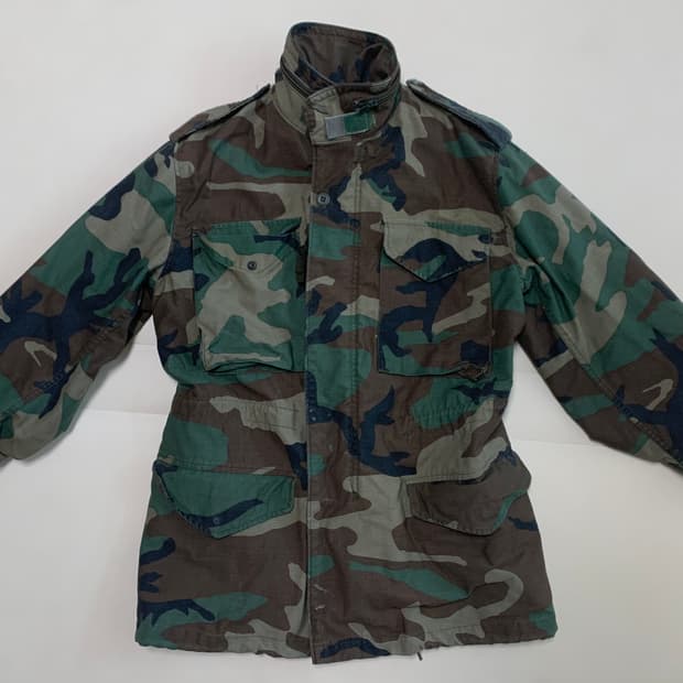 90s 미군 오리지널 우드랜드  M65 필드자켓 SR