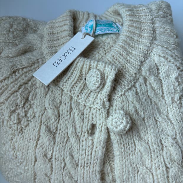 누아누 Granny Cardigan_Cream