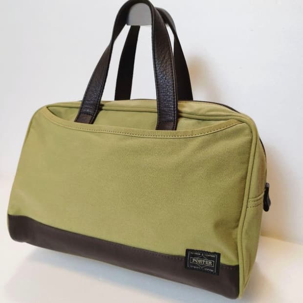 포터 플리터 미니 보스턴 카키 (파우치 포함)