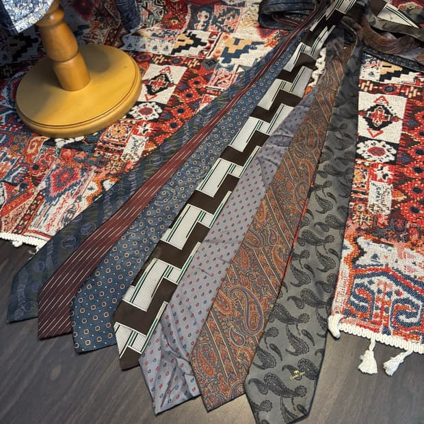 Japanese Vintage various patterns ties