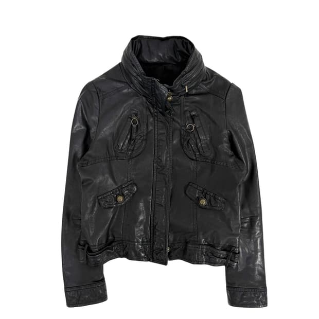 빈티지 램스킨 양가죽 레더 자켓