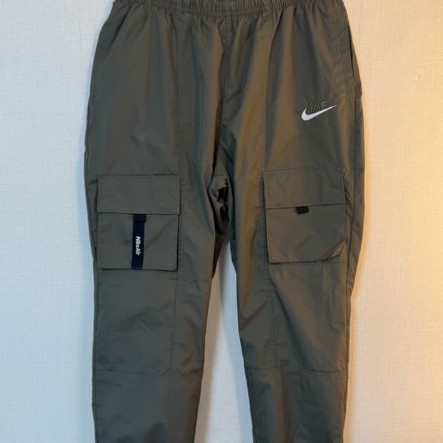 [L]나이키 에어 우븐 조거 팬츠 카키