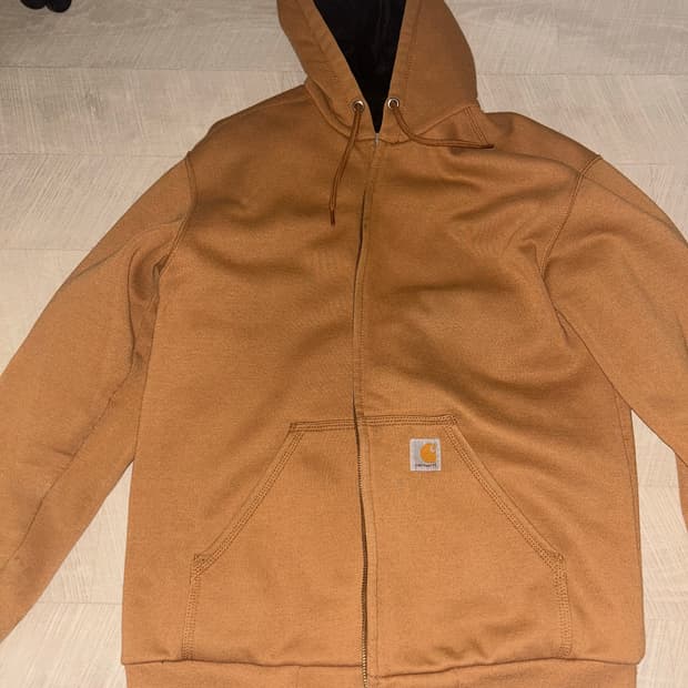 칼하트 된장 후드집업