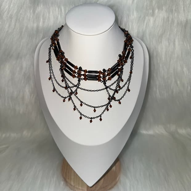 오리엔탈 고스펑크 목걸이
