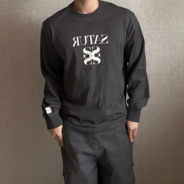 SATUR 세터 클래식 로고 롱슬리브