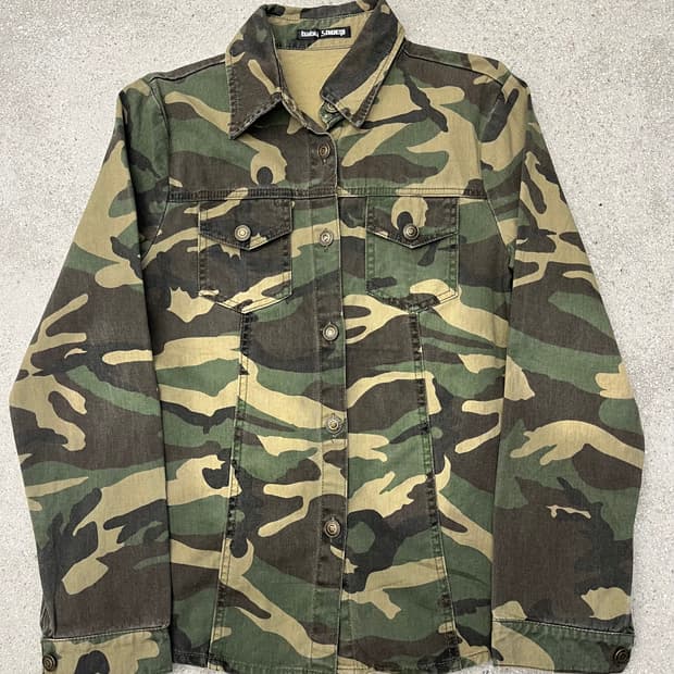 Baby shoop 밀리터리 데님 자켓