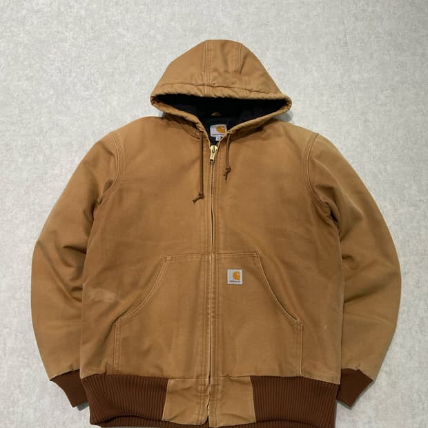 칼하트 베이지 덕 액티브 자켓