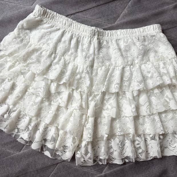 빈티지 앤틱 장미 레이스 큐롯팬츠 shop502