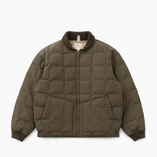 가격최종 카키스 패딩 Highland Down Jacket Bark L