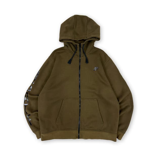 나이키 USATF 후드집업 카키