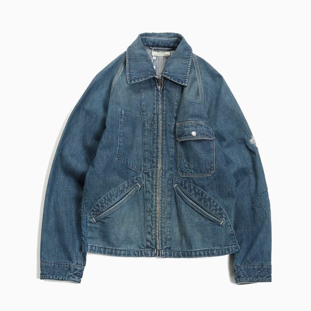올드조 스카페이스 데님자켓