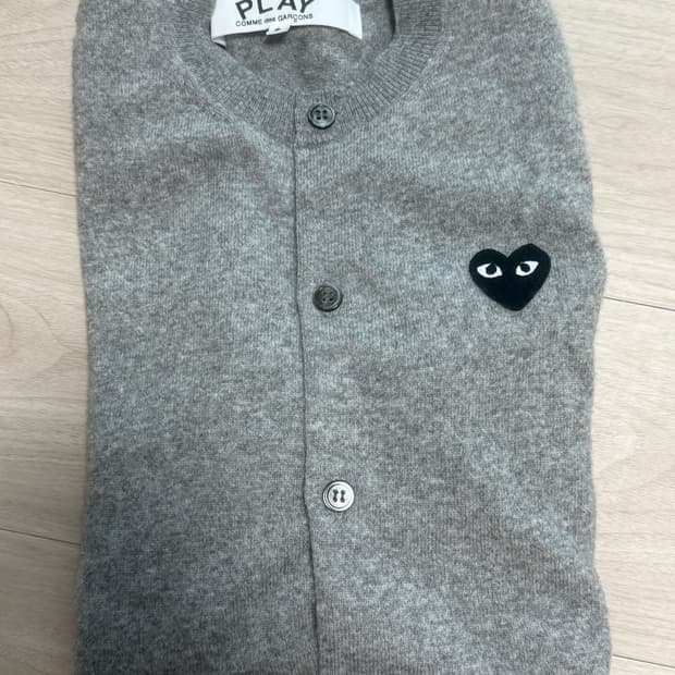 꼼데가르송 블랙와펜 가디건