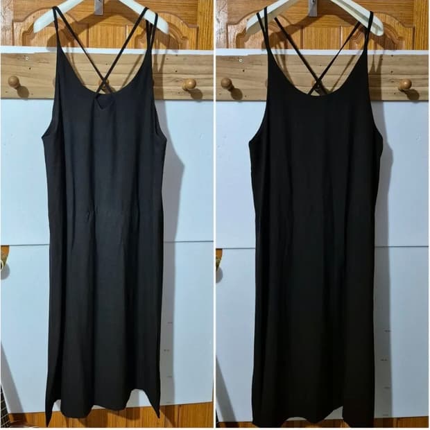 523 ) 66걸즈 고퀄리티 뷔스티에 원피스 블랙 휴양지룩 ( 새상품급