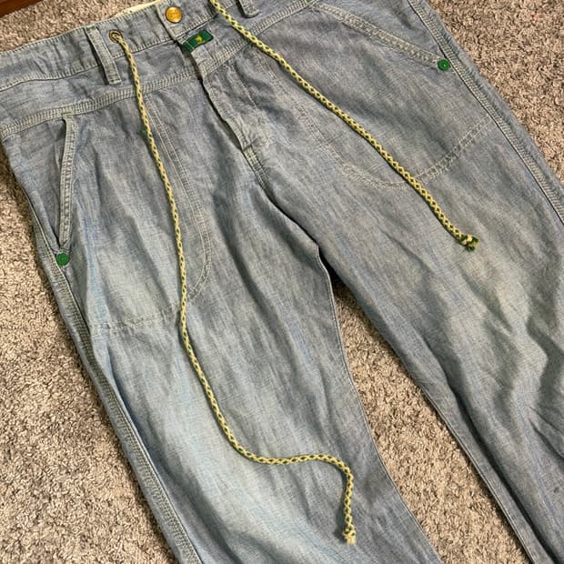 에드윈 퍼티그 스트링 팬츠