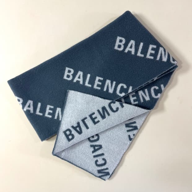 [백화점판/당일출고]발렌시아가 멀티로고 머플러