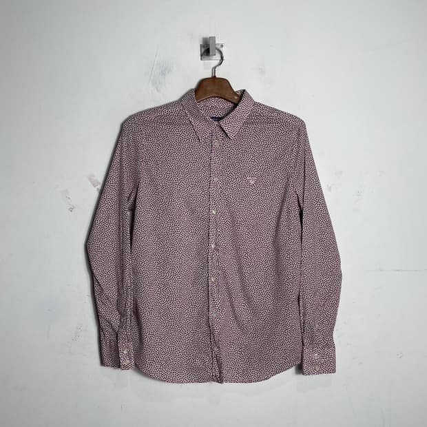 GANT 핑크 호피 셔츠
