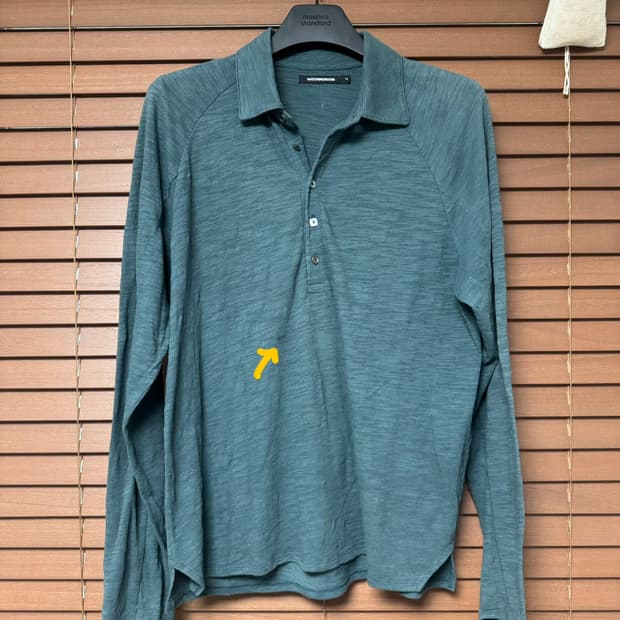 해칭룸 폴로 티 틸 그린 Polo tee teal green 2사이즈