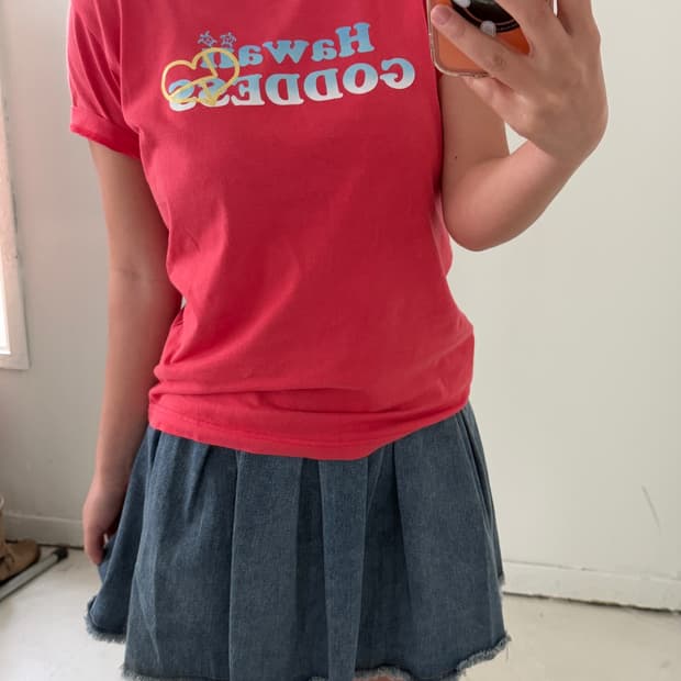 일본빈티지 서핑 하와이 숏반팔