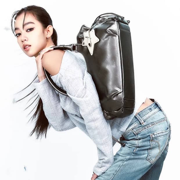 breezy bag mini 브리지백 미니 메탈릭그레이