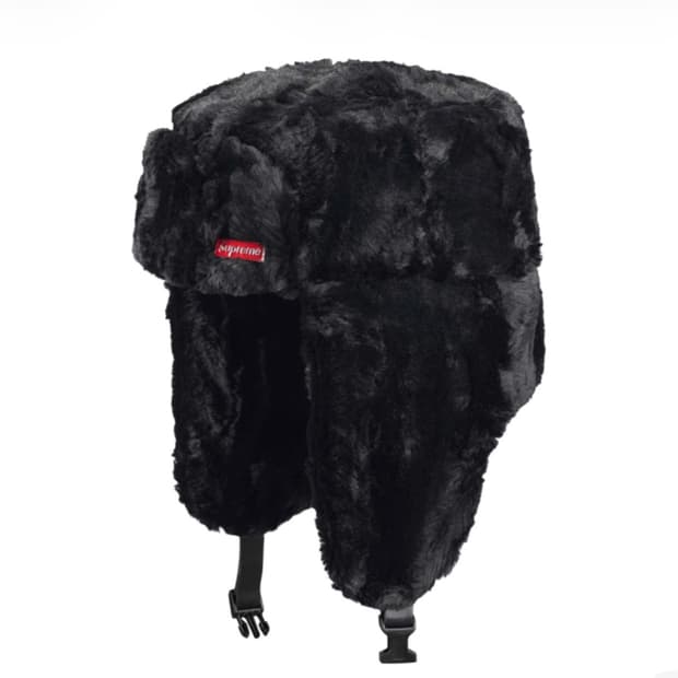 슈프림 우샨카 햇 블랙