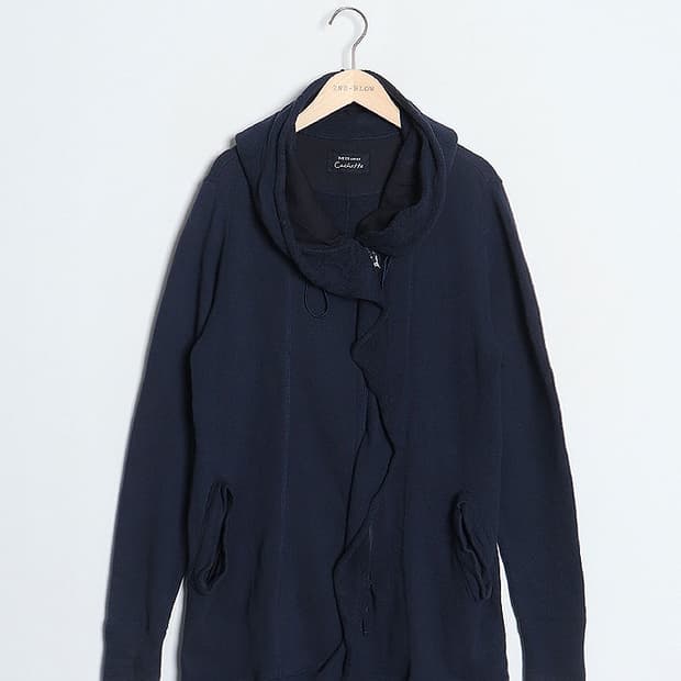 MB LUCAS Cashette Sweat Long Zip Hoodie