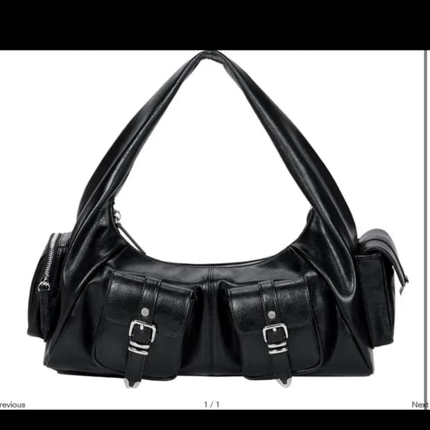 트리밍버드 Tetra-Pocket Hobo Shoulder Bag 