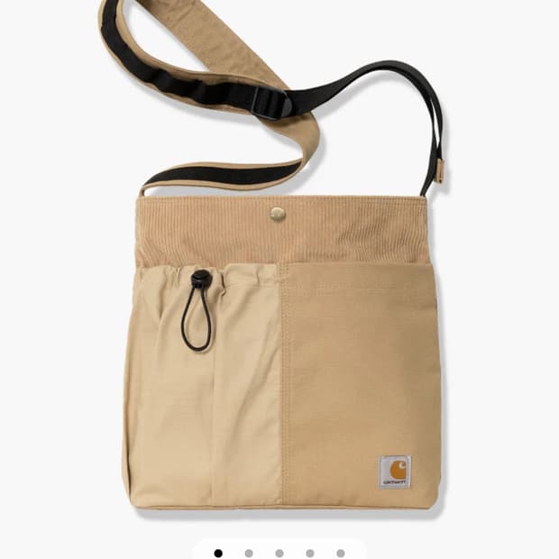칼하트 WIP 숄더백 더스티브라운