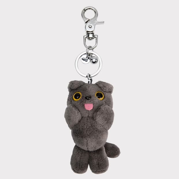COMFORT MUNK Keyring Grey