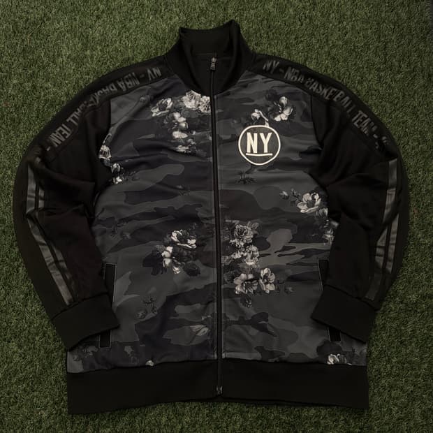 NBA 카모플라주 패턴 트랙탑 져지(XL)