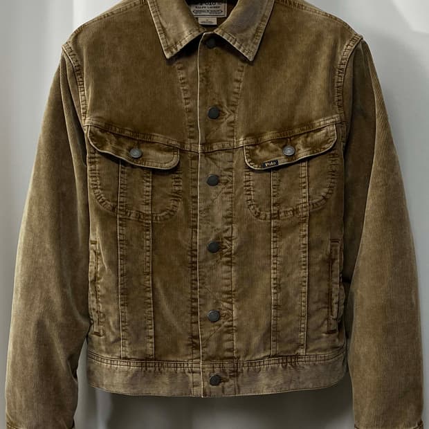 폴로 랄프로렌 lot271 리랜드 스톰라이더 코듀로이 트러커 자켓