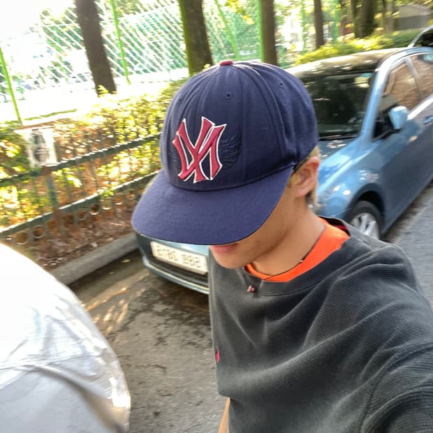 mlb 뉴욕 양키스 윙로고 캡