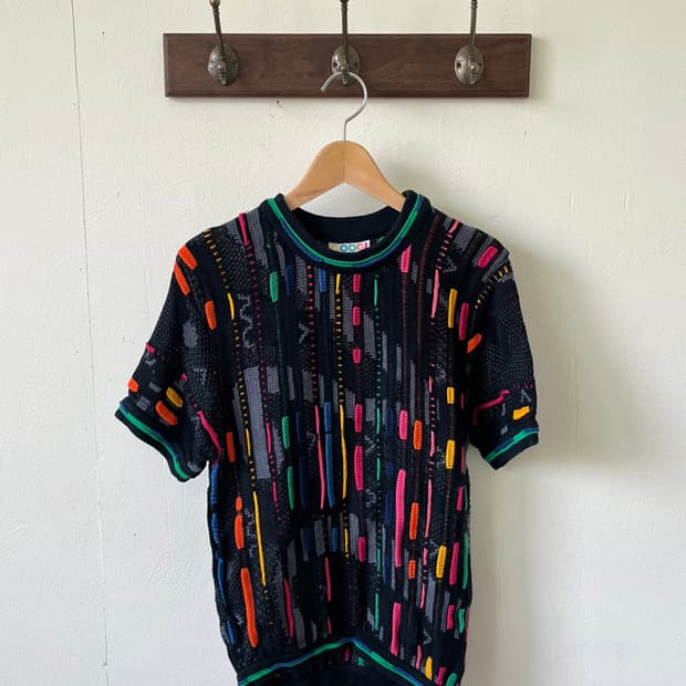 COOGI 케이블 스웨터