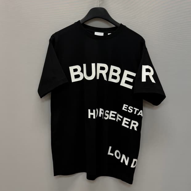 버버리 호스페리 코튼 반팔티 ( 95~100 )