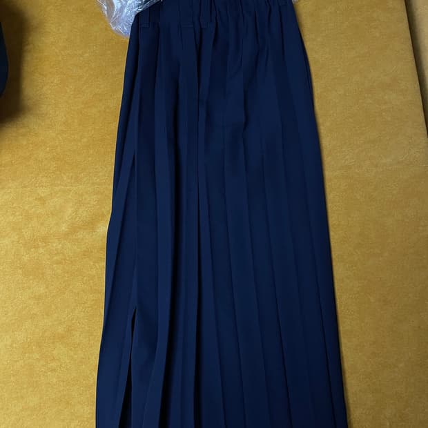 옴므플리세 하카마 앙상블 팬츠