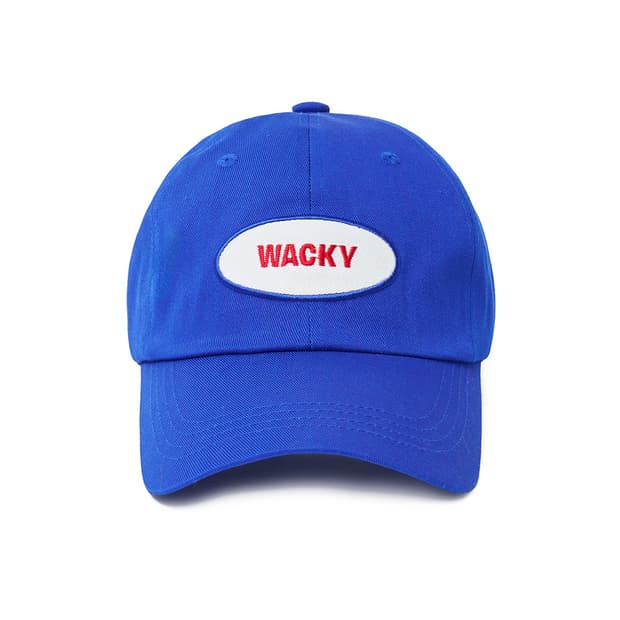 WACKY 웨키 써클 로고 볼캡 (블루)