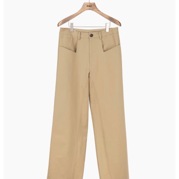 아이엘 Aieul Armony Trousers 베이지 48사이즈